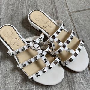 Jessica Simpson rockstud sandals